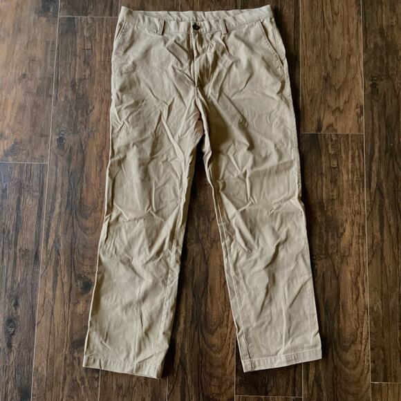 Haggar® Straight Fit Comfort Chino - Picture 2 of 6